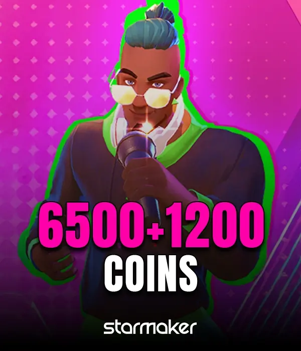 6500 Coins + 1200 Bonus